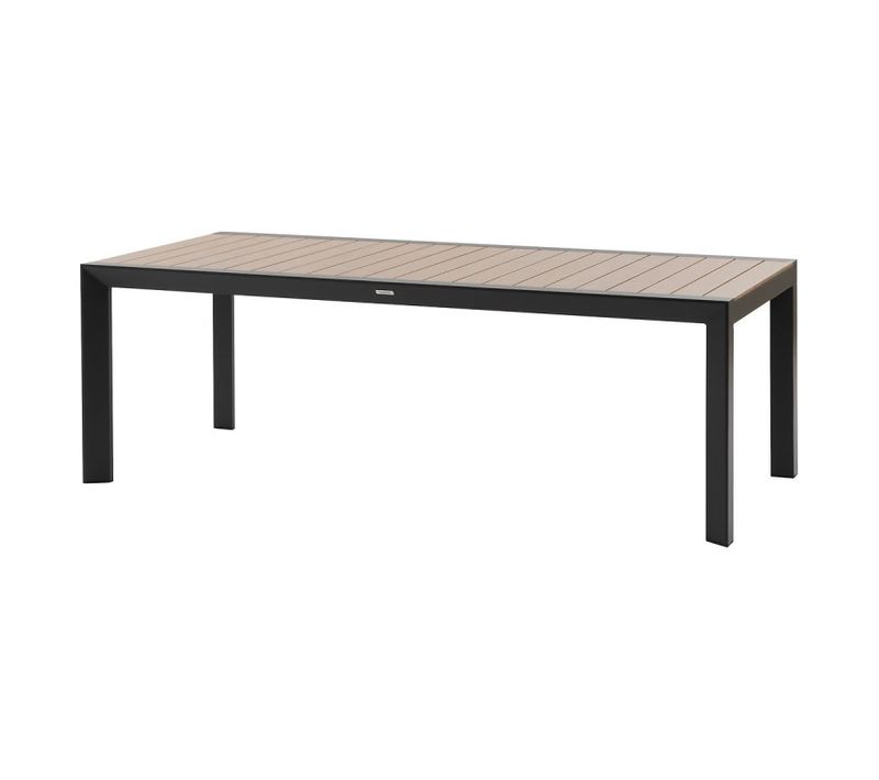 Table Fixe Carrée 8p Evasion Honey/graphite