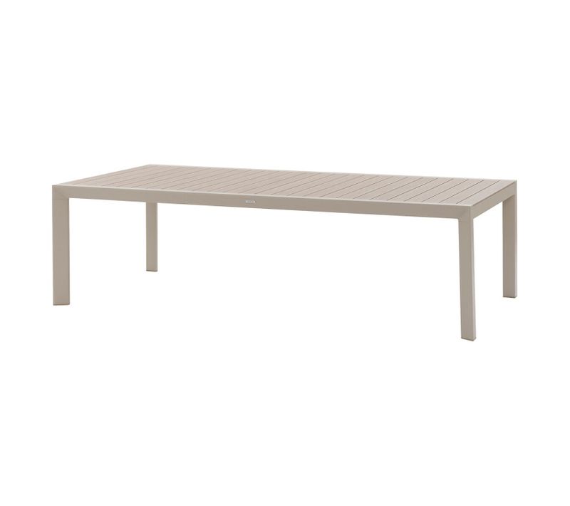 Table De Jardin Fixe En Aluminium Effet Bois 12 Places Evasion - Lin Et Argile