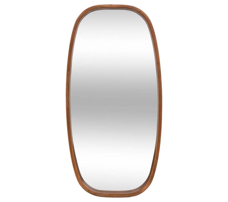 Miroir Ovale Jasna Bois 80x40cm