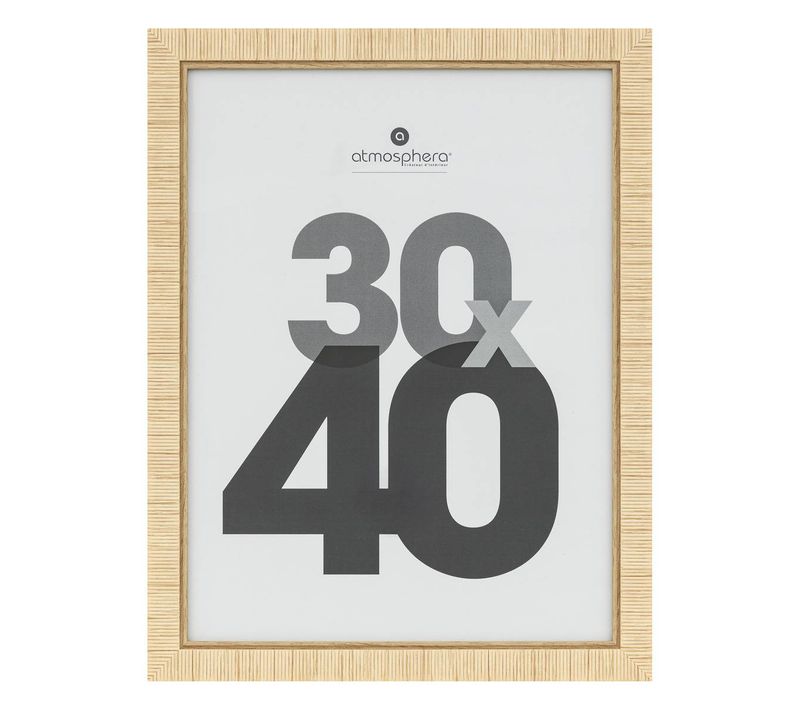 Cadre Photo Théa Beige 30x40cm