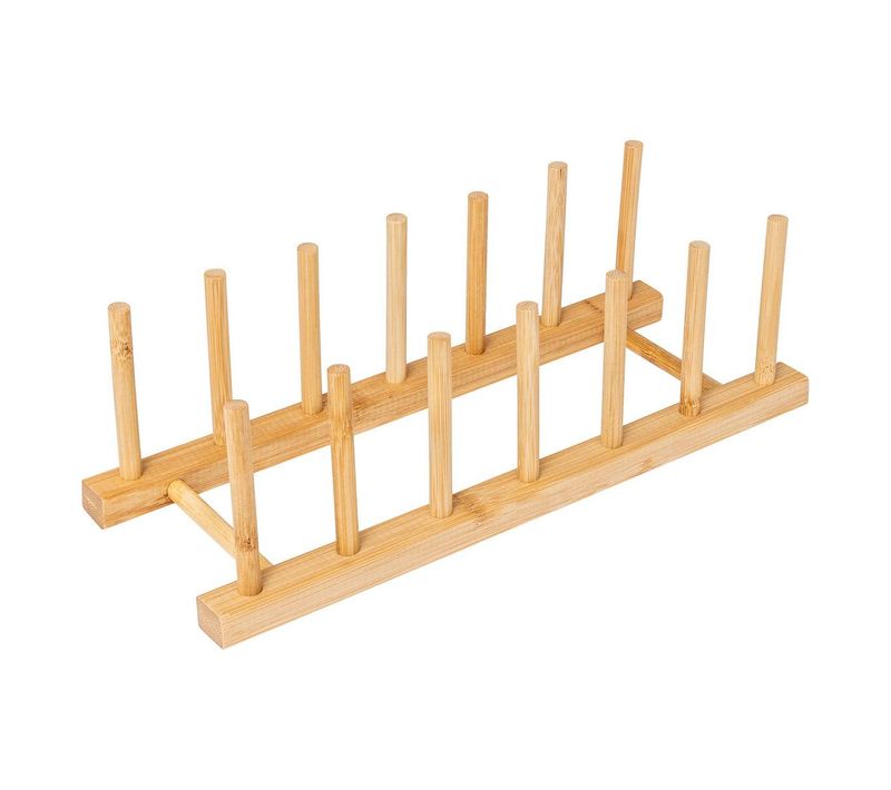 Rack 6 Assiettes En Bambou