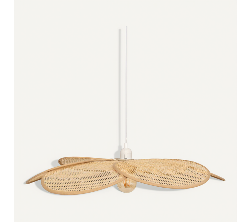 Suspension Pétales Rym D62 Bambou - Naturel