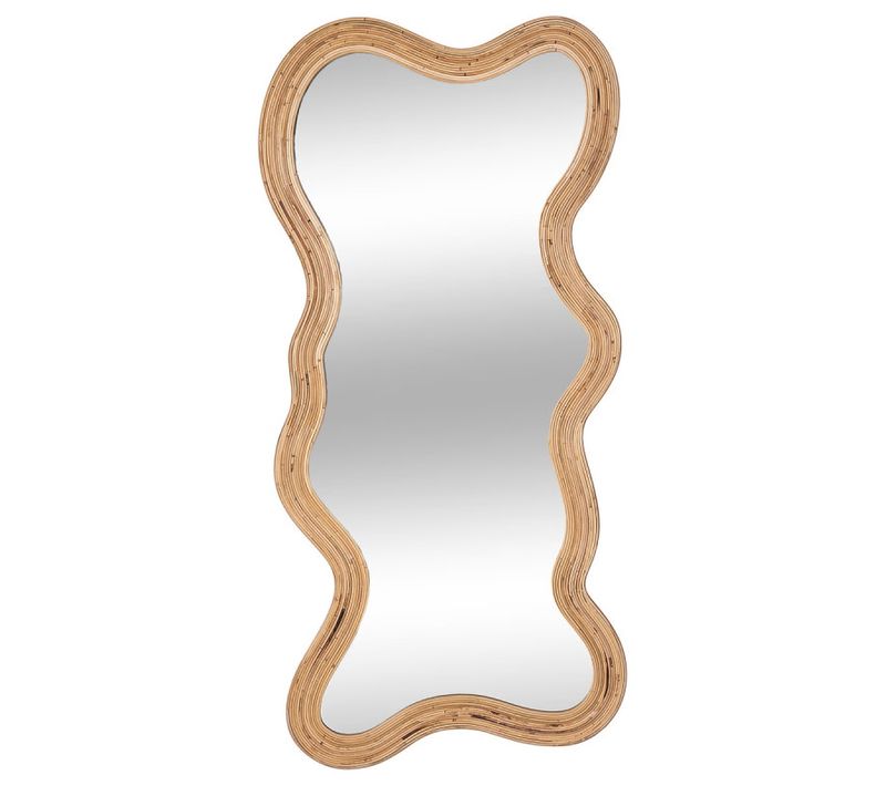 Miroir Organique 180 X 87 Cm Rotin Kim
