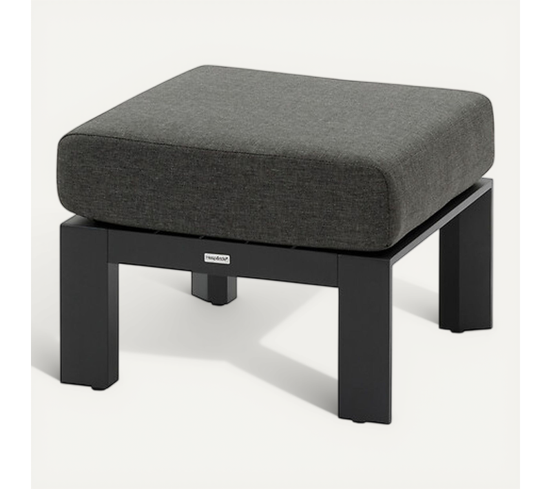 Pouf De Jardin En Aluminium Evasion - Gris Graphite