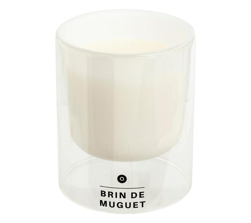 Bougie Parfumée En Verre "ilan" 220g Brin De Muguet