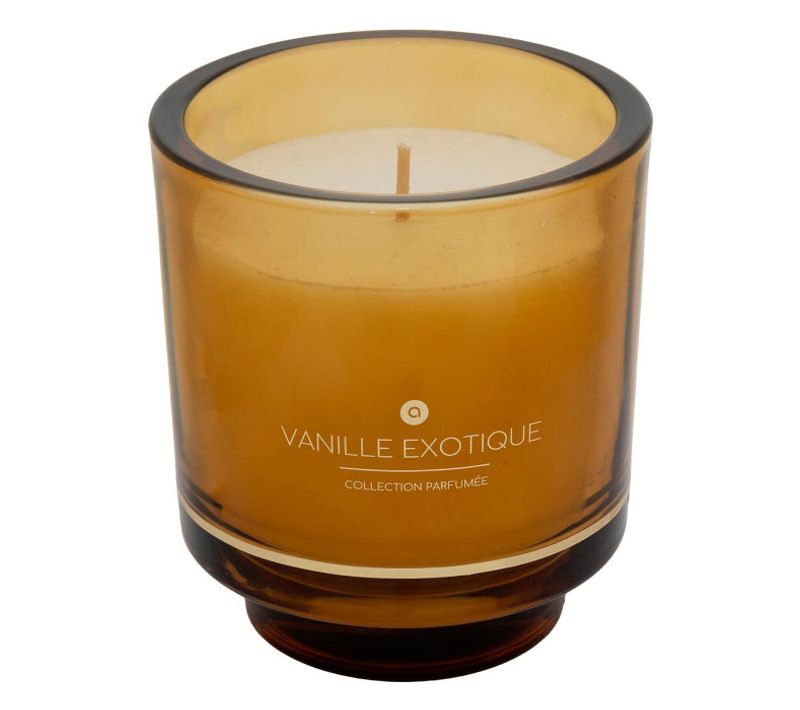 Bougie Parfumée En Verre "ilae" 225g Vanille Exotique