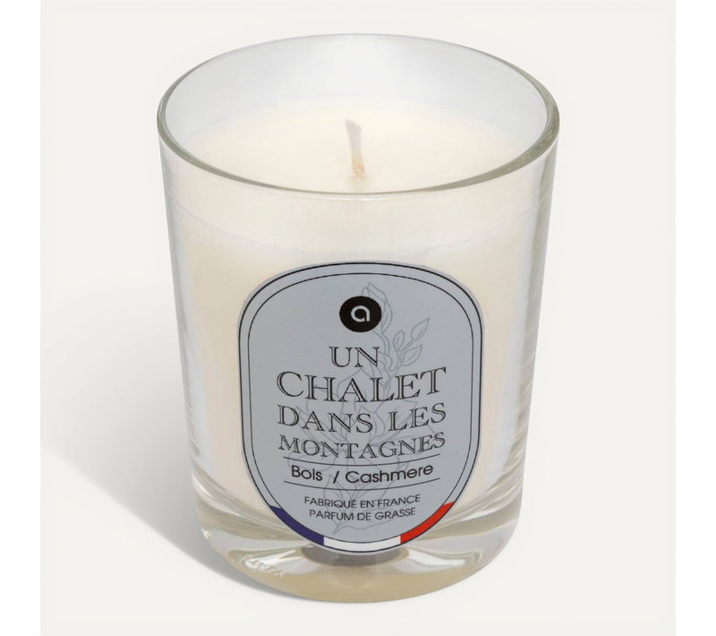 Bougie Parfumée Nibi Bois Et Cachemire 180g