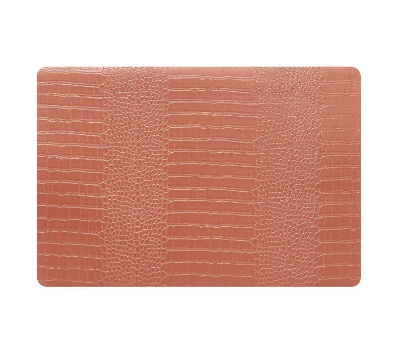 Set De Table Imprimé "croco" 33x49cm Orange