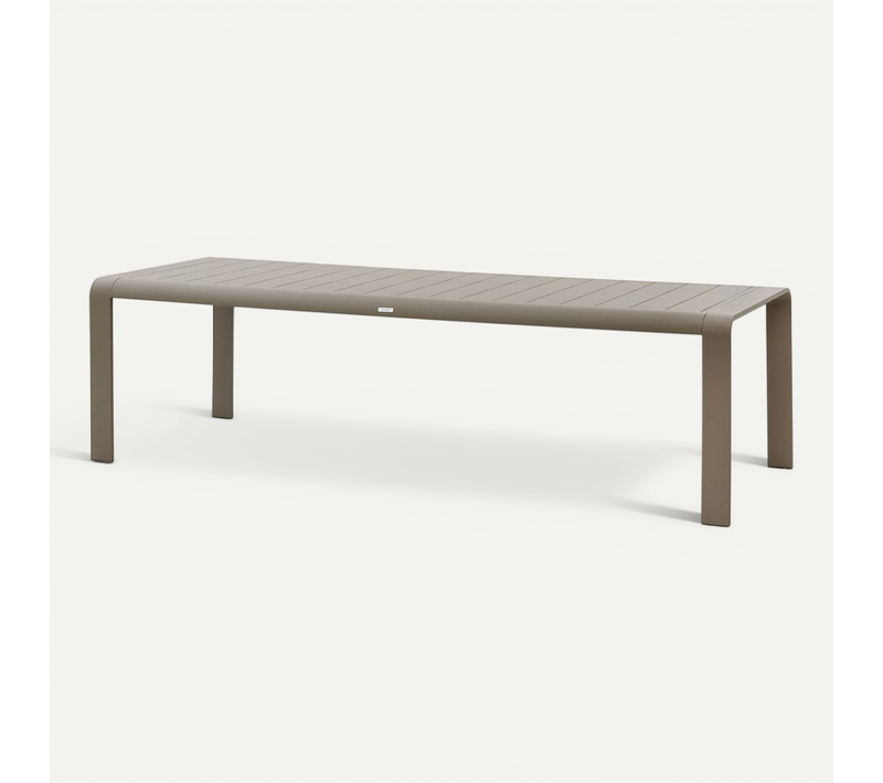 Table De Jardin "domilly" Café 10 Places En Aluminium