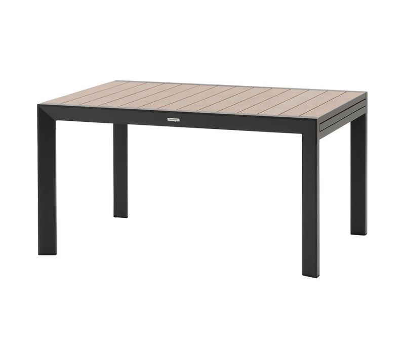 Table Extensible 10 Places Evasion Effet Bois Honey/graphite Hespéride