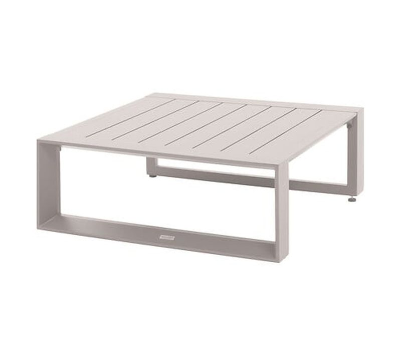 Table Basse De Jardin Carrée En Aluminium Allure - Avoine