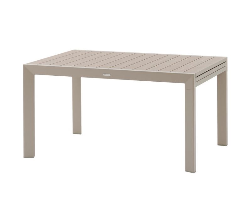 Table Extensible 10 Places Evasion Effet Bois Lin/argile Hespéride
