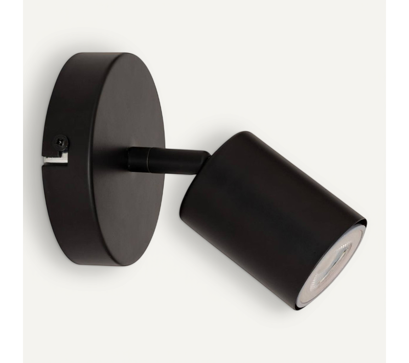 Applique 1 Lampe Vico Métal Noir Atmosphera