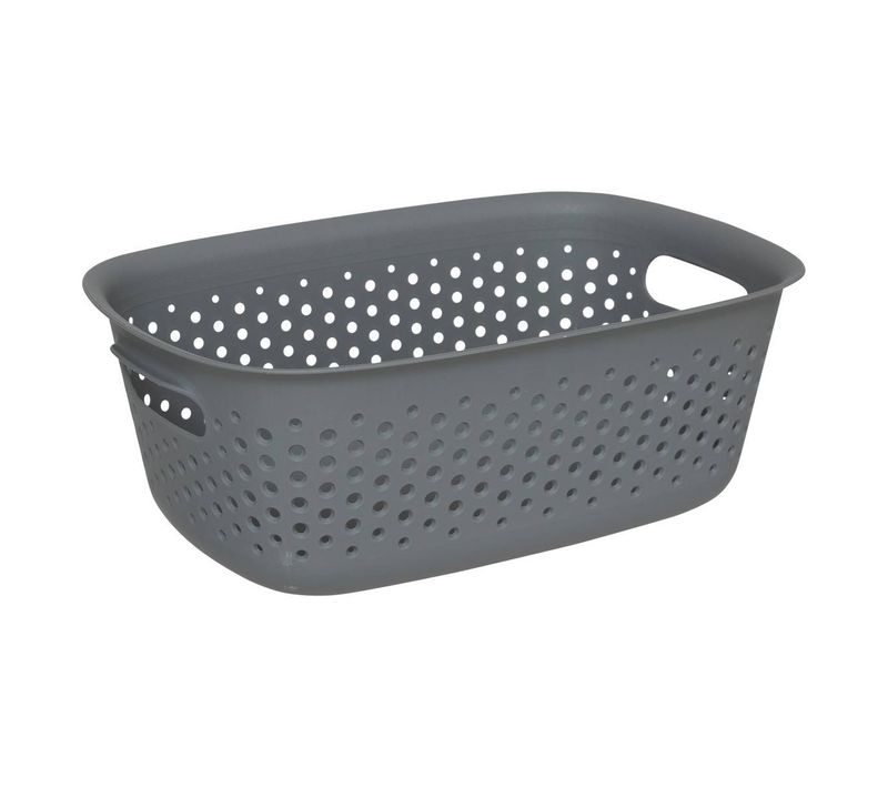 Panier "tila" 3,5l Gris En Plastique