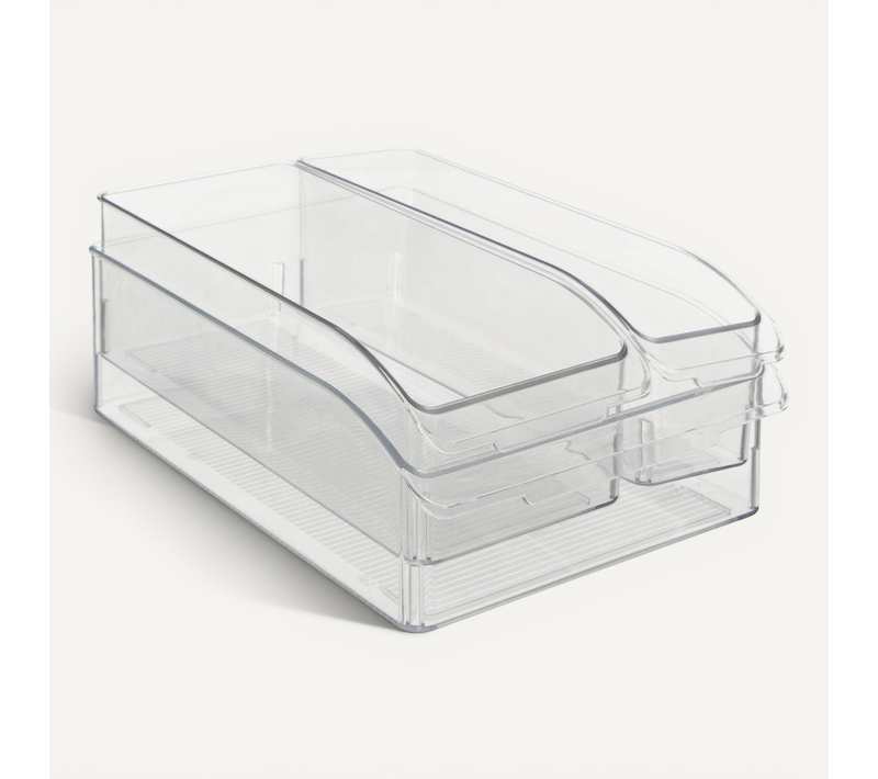 3 Bacs De Rangement "smart Fridge" Réfrigérateur