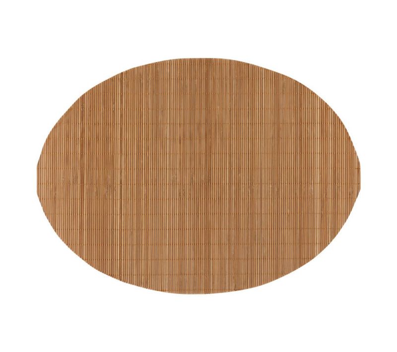 Set De Table Ovale "bambou" 35x48cm Naturel