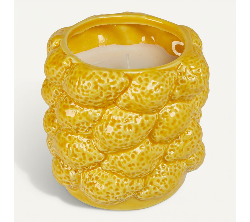 Bougie Parfumée Yucatan 330g Pot Céramique Agrumes