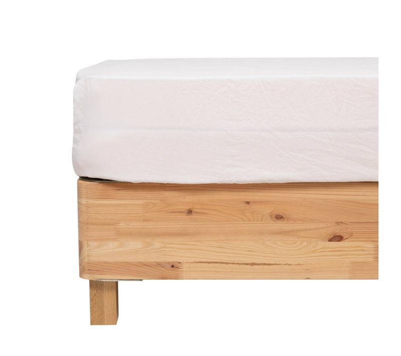 Drap Housse "priscia" Blanc 160x200cm