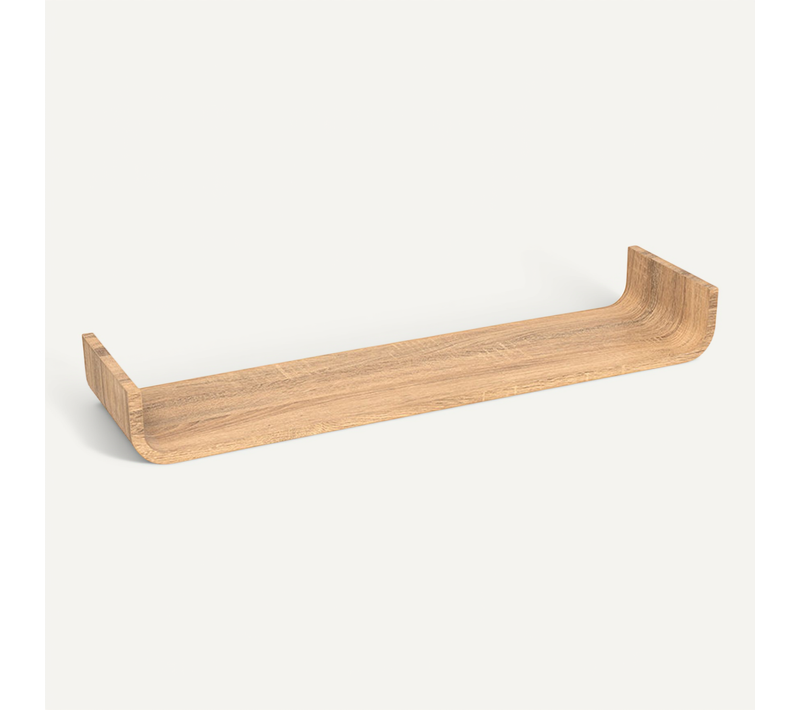 Etagère Murale Courbée Fixy 80 Cm Naturel 5five