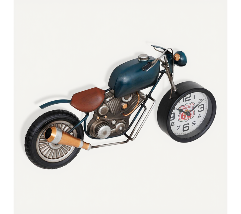 Horloge Neils Vert 43,5x23cm