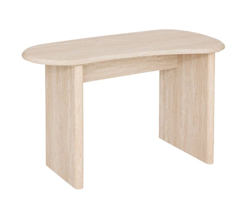 Bureau 120 Cm Anaya Mdf Effet Travertin Atmosphera