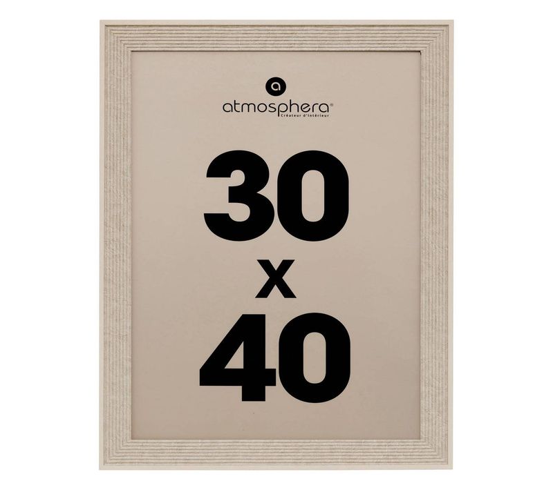 Cadre-photo Missy Beige 35,5x45x5cm