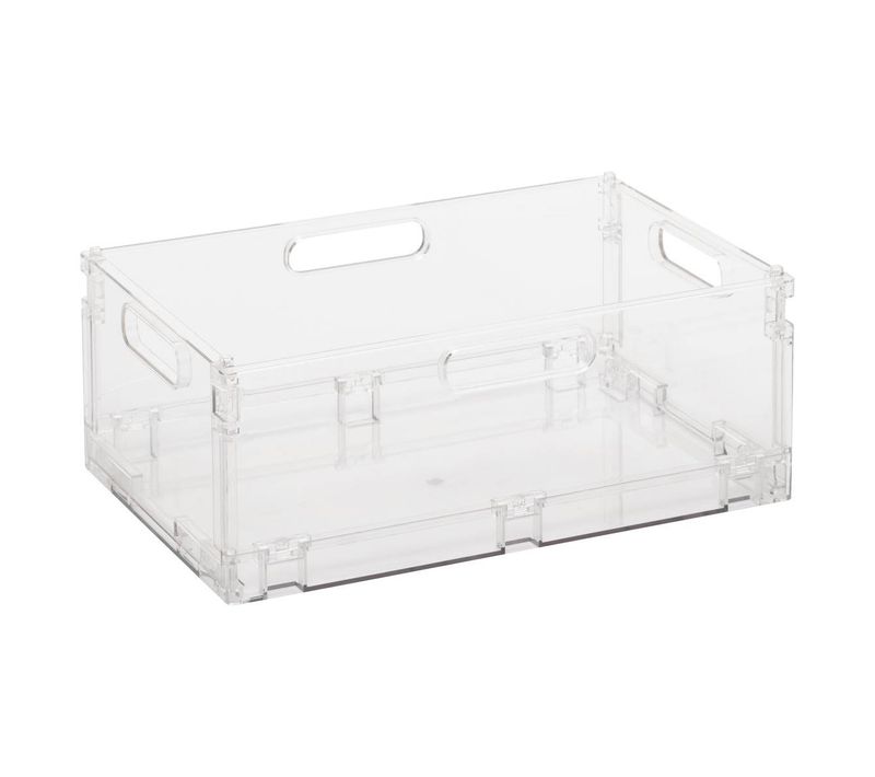 Boîte De Rangement "fold'n'box" Pliable Et Empilable 7,5l