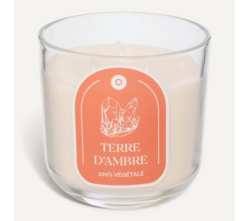 Bougie Parfumée " Floa" Ambre 610g