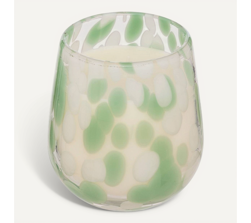 Bougie Parfumée "mancha" Fleur De Lin 275g