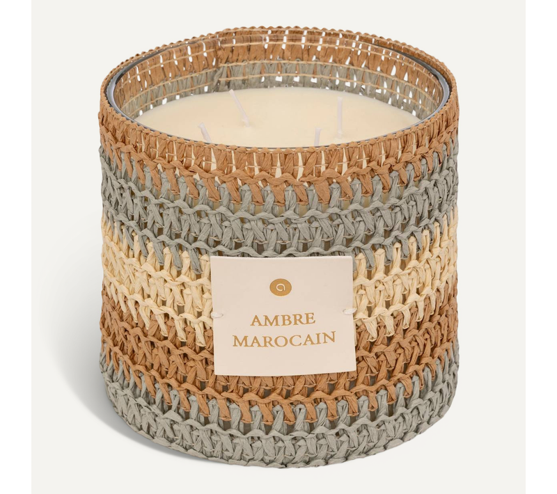 Bougie Parfumée "zaya" Ambre 1400g