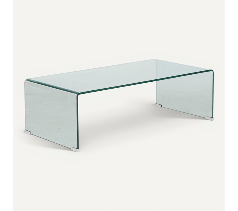 Table Basse "lenia" Transparent 110x55x38cm
