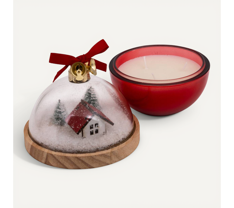 Bougie Parfumée Boule À Neige 130 G