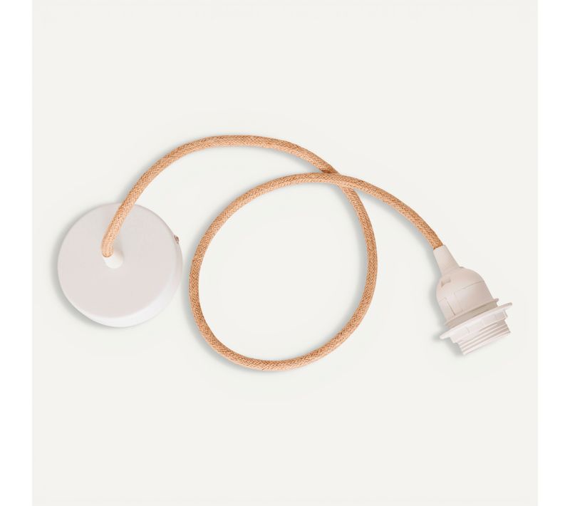 Cordon électrique Noe Beige H100cm