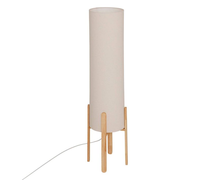 Lampadaire Droit Secteur Rafa Beige H107cm