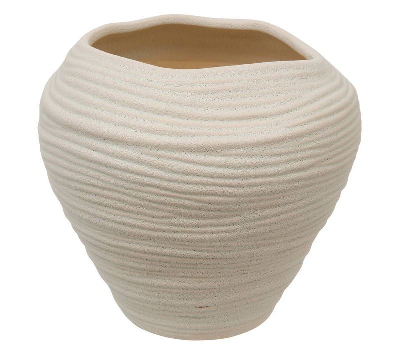 Vase Prudi Blanc H22cm
