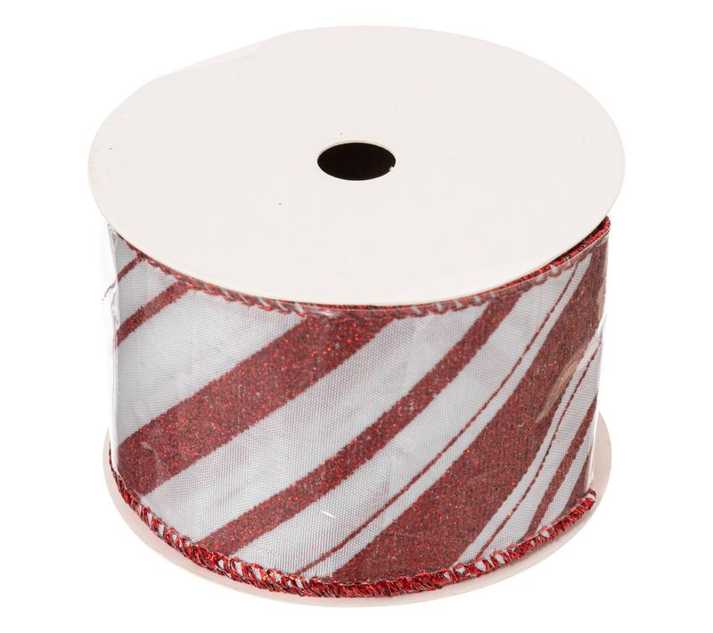 Lot De 3 Ruban Tissé 5 Mm L.3 M Polyester Assorti