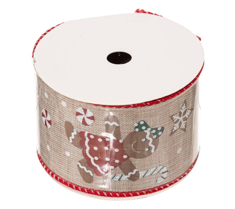 Lot De 3 Ruban Tissé 5 Mm L.3 M Polyester Assorti