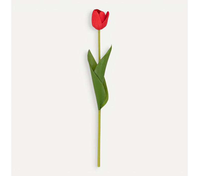 Tige De Tulipe Artificielle "martine" H48cm