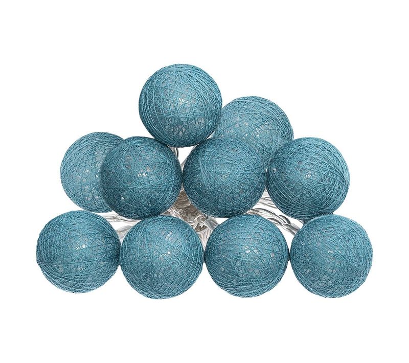 Guirlande LED à Pile "tara" 10 Boules Lumineuses L165cm