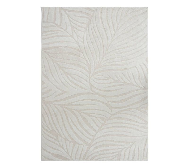 Tapis Effet Laine Anoai Blanc 150x100cm