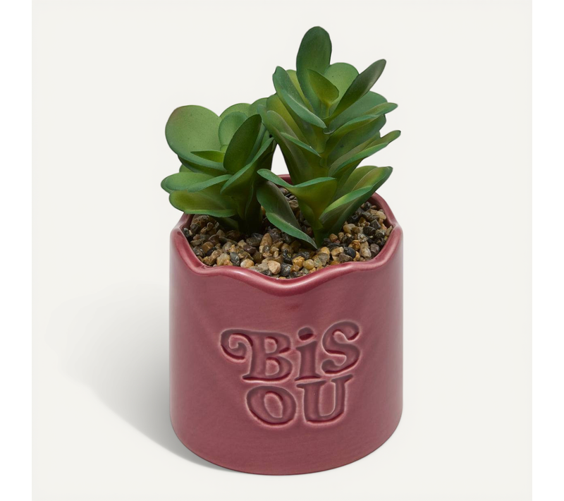 Plante Artificielle En Pot Cheri 13x10cm