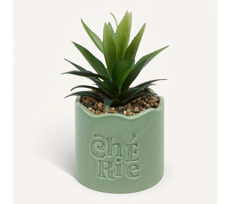 Plante Artificielle En Pot Cheri 13x10cm