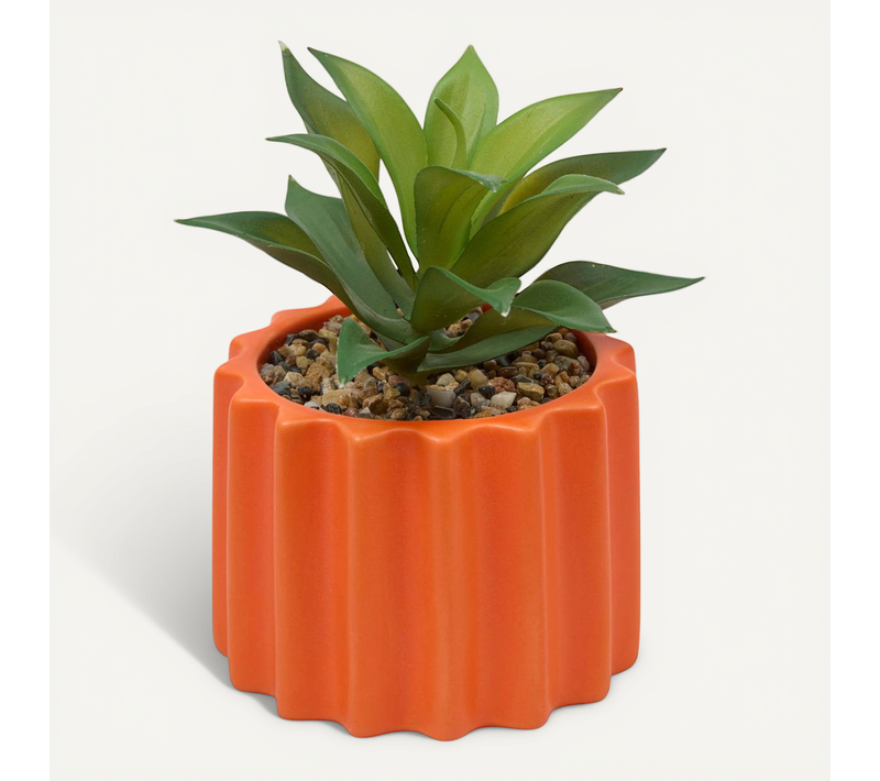 Plante Artificielle En Pot Flow 9,5x9,5cm