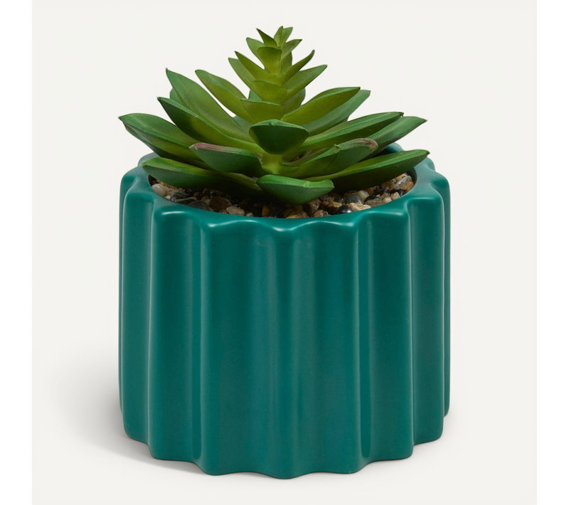 Plante Artificielle En Pot Flow 9,5x9,5cm