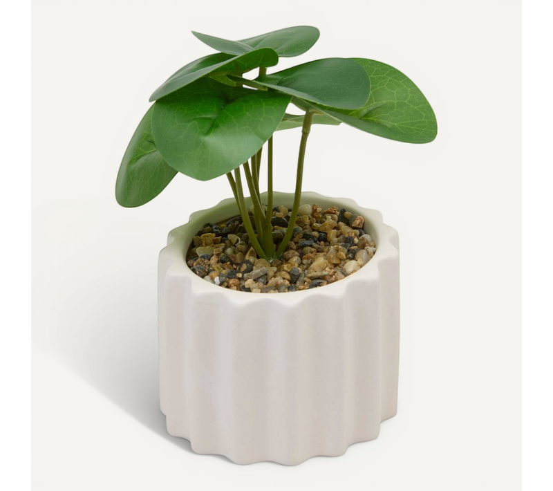 Plante Artificielle En Pot Flow 9,5x9,5cm