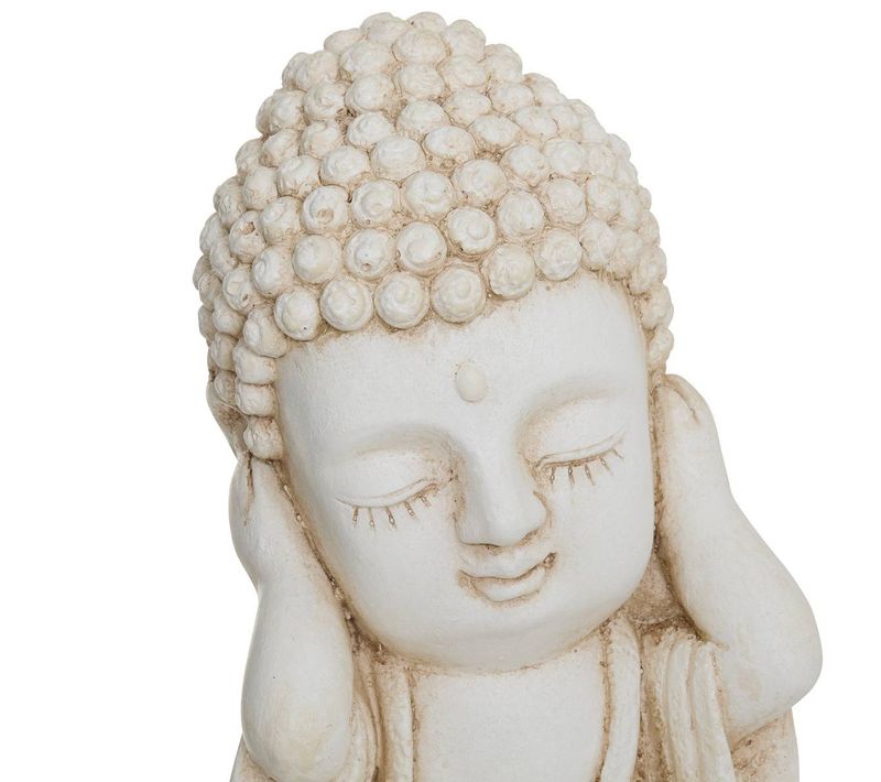 Statuette Bouddha Ilan Blanc