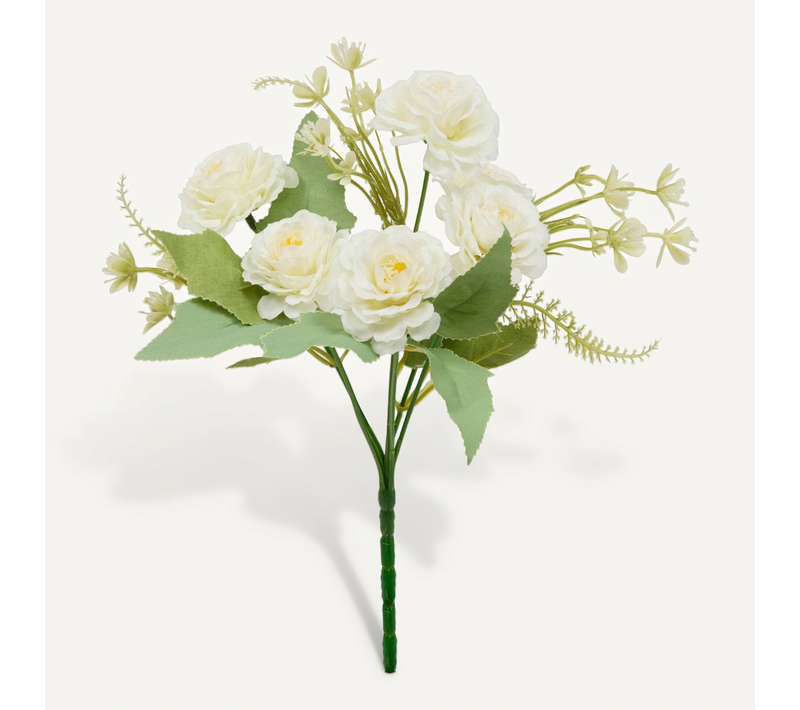 Bouquet D'oeillet Artificiel Phoebe H35 Cm