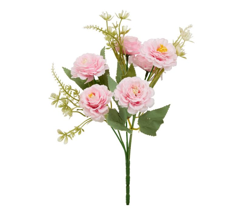 Bouquet D'oeillet Artificiel Phoebe H35 Cm