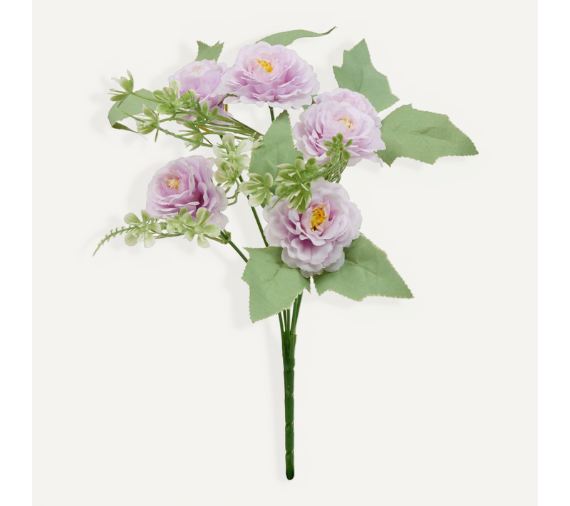 Bouquet D'oeillet Artificiel Phoebe H35 Cm