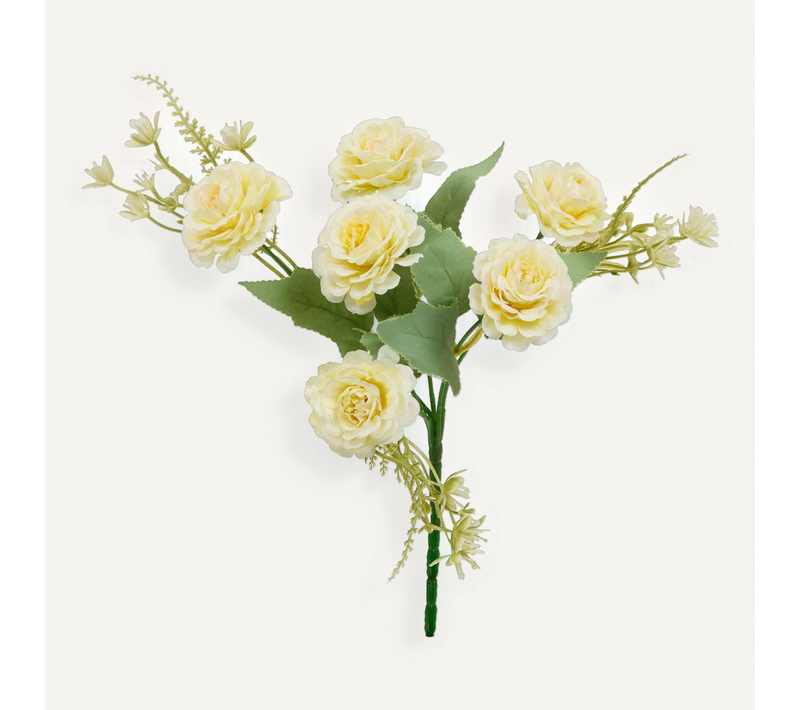Bouquet D'oeillet Artificiel Phoebe H35 Cm